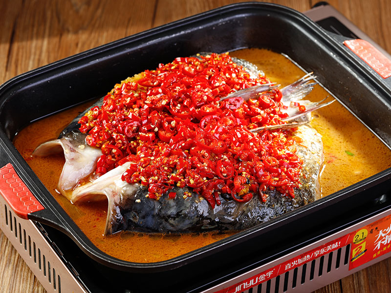 鮮椒煮水庫魚(yú)頭